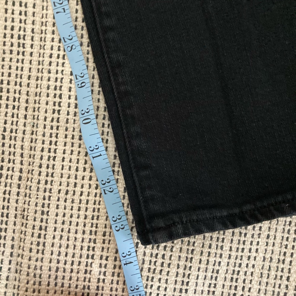 Paige Premium Denim Black Distressed Jeans Size 27 - Picture 10 of 12